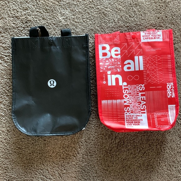 lululemon athletica Handbags - Brand New Lot 2 Lululemon Reusable Tote Bags